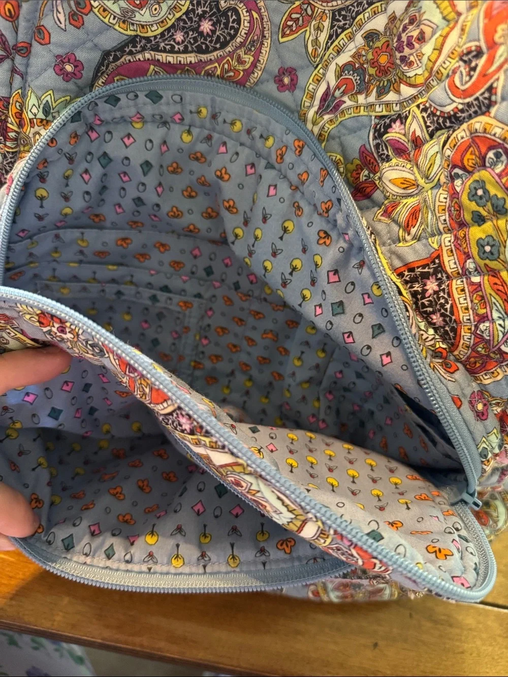 Vera Bradley backpack and lunch bag set